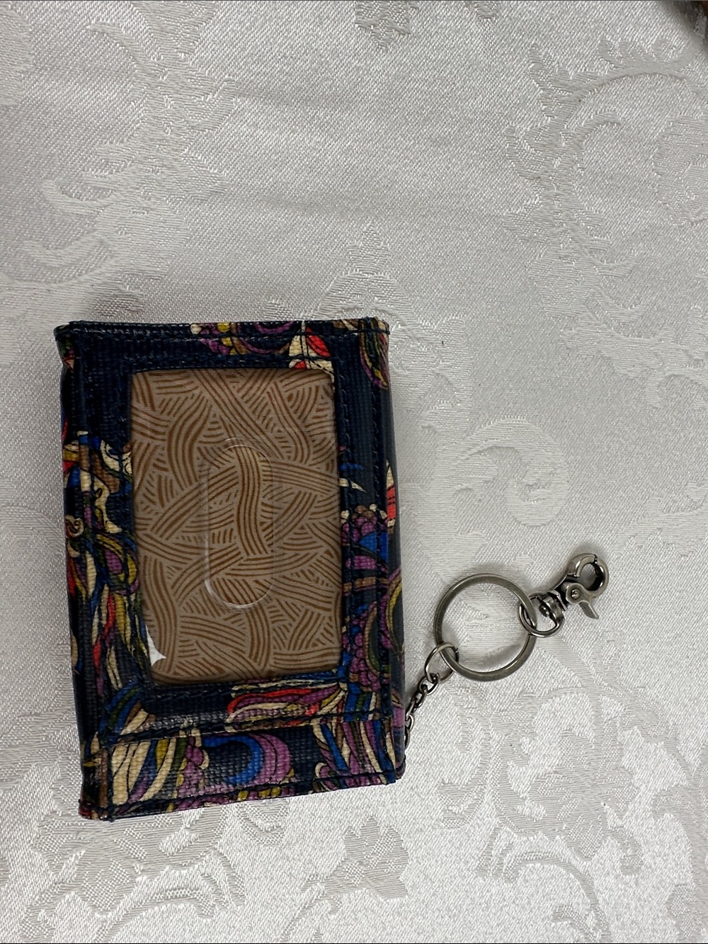 Sakroots Treehouse Multicolor Keychain Wallet - Picture 2 of 5